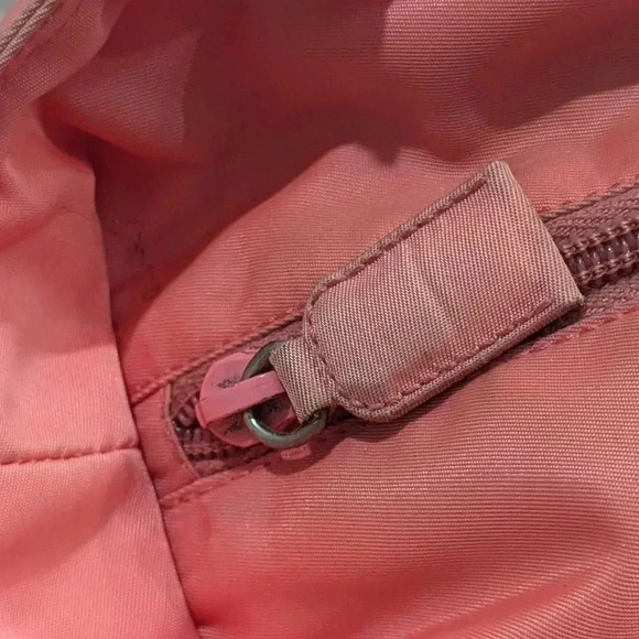 Authentic  Prada nylon Tessuto city shoulder tote bag pink - Picture 9 of 15
